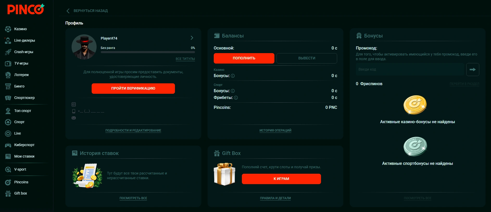 Pinco сайтында промокод кантип активдештирилет? Pinco сайтында промокод кантип активдештирилет?